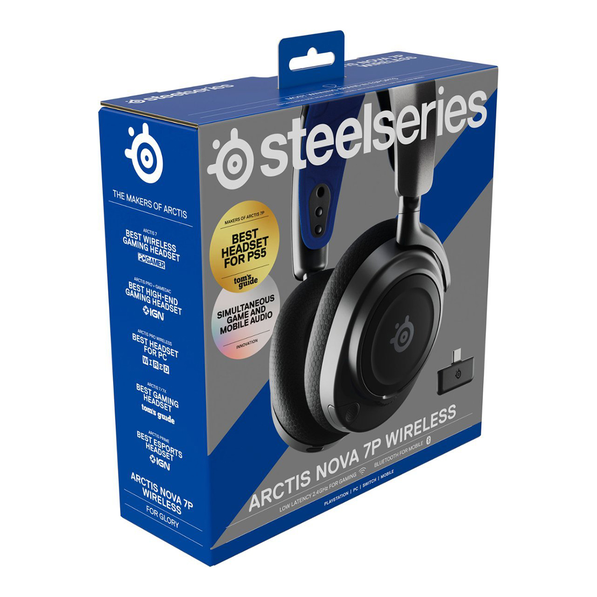 Tai nghe Steelseries Arctis Nova 7P Wireless Black