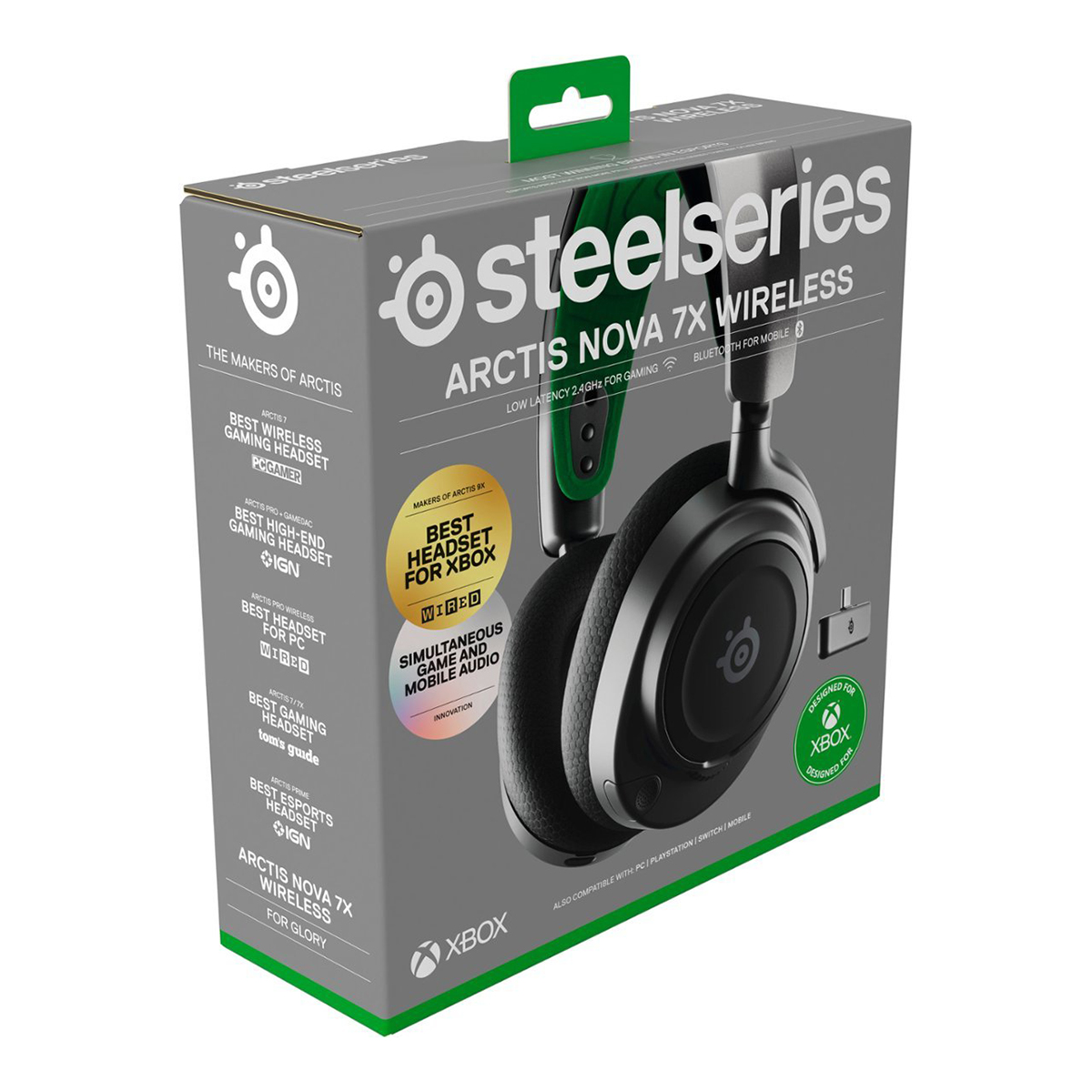 Tai nghe Steelseries Arctis Nova 7X Wireless Black