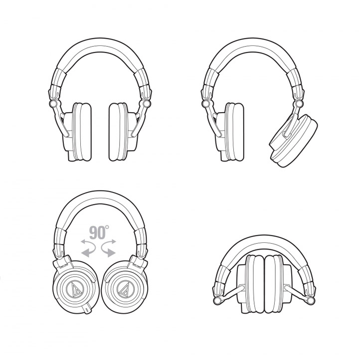 Tai nghe Audio Technica ATH-M50X 