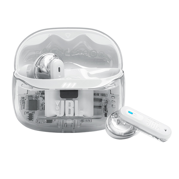 Tai nghe JBL Tune Beam 2 Ghost Edition White Tai nghe JBL Tune Beam 2 Ghost Edition White