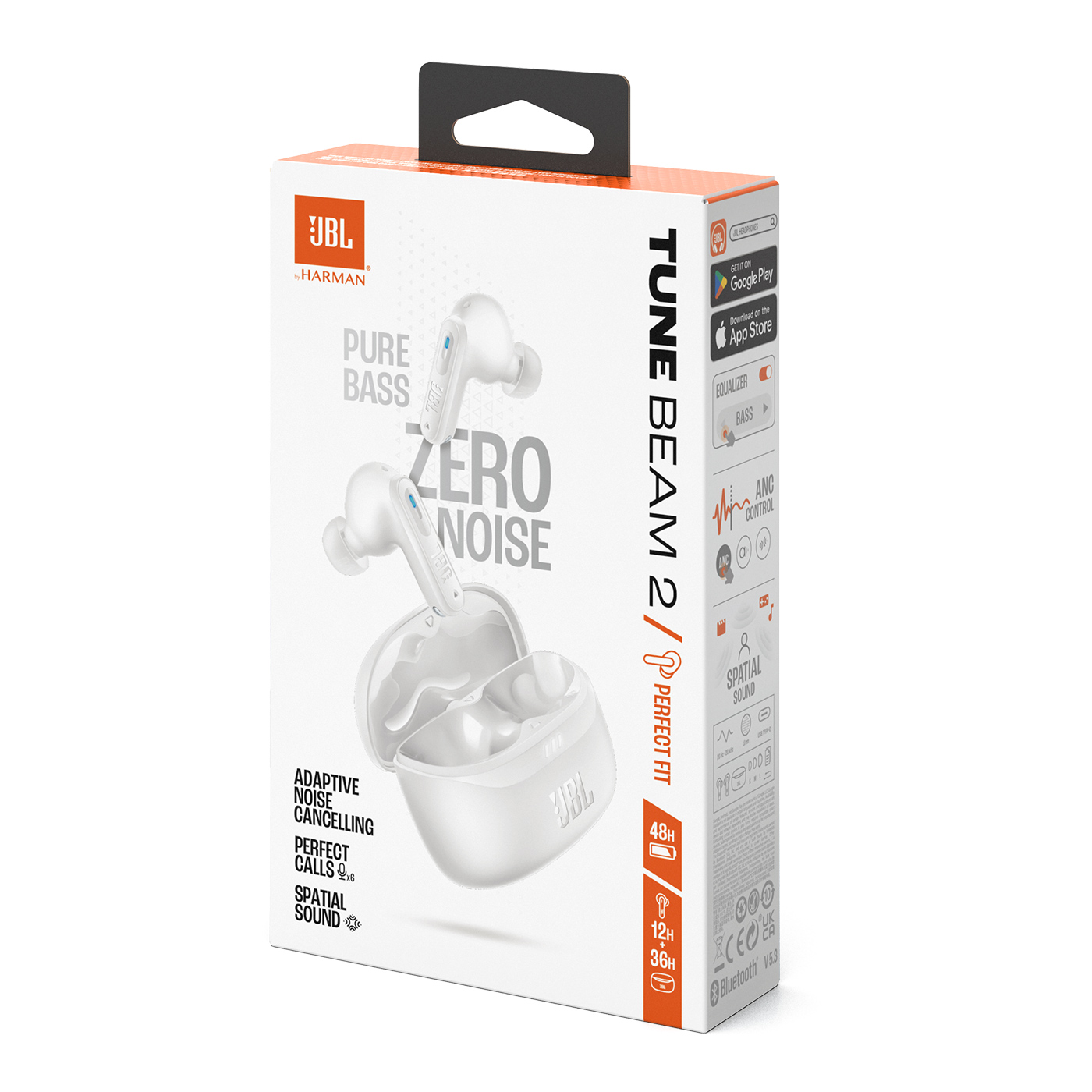 Tai nghe JBL Tune Beam 2 White