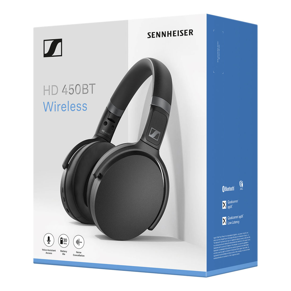 Tai nghe Sennheiser HD450BT Black