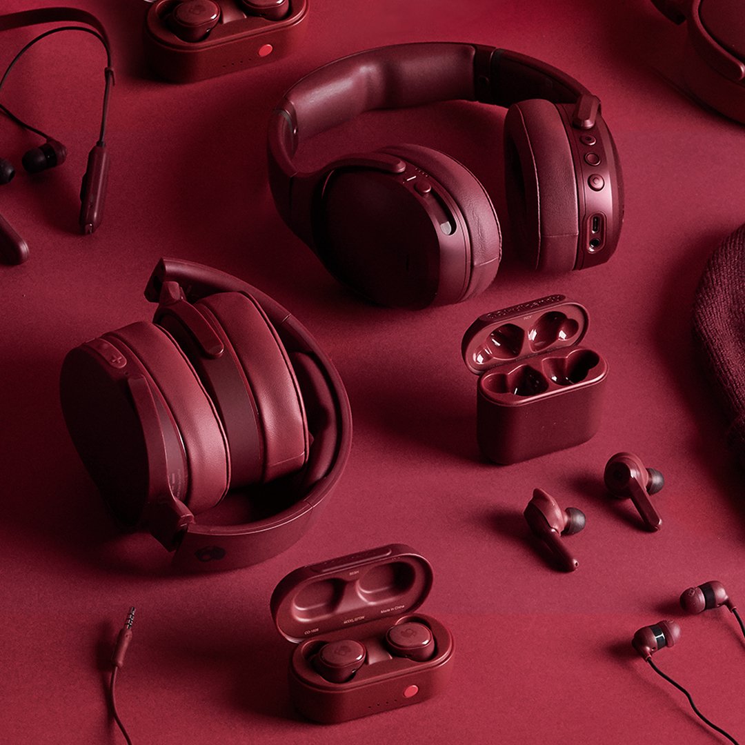 Tai nghe SkullCandy Red