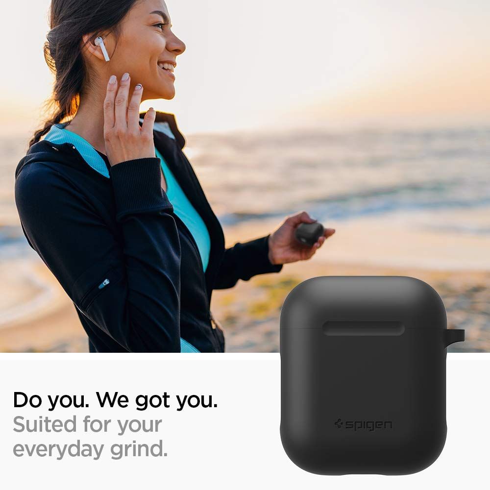 Case Airpods Spigen Silicone Fit