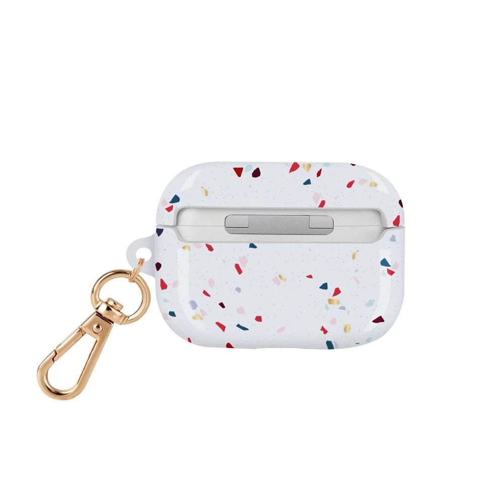 Case Airpods Pro Uniq Terrazzo White