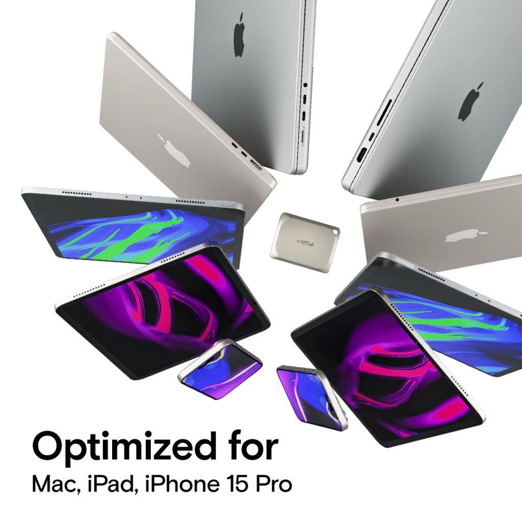 SSD Crucial X9 Pro for Mac