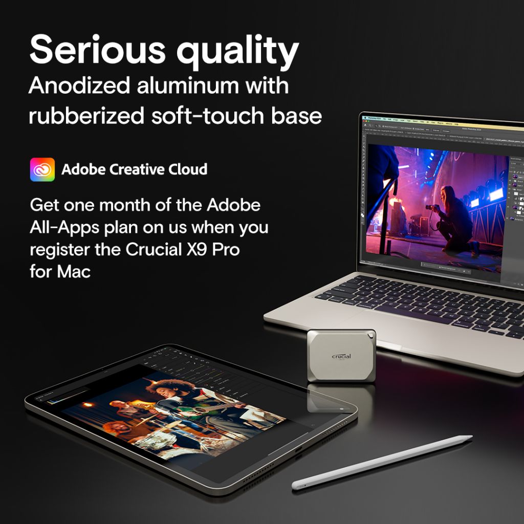 SSD Crucial X9 Pro for Mac