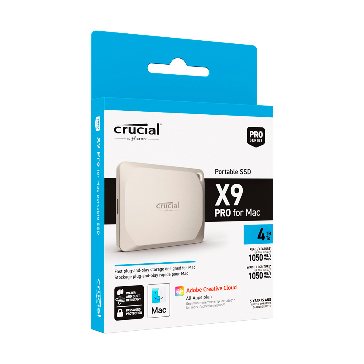 SSD Crucial X9 Pro for Mac