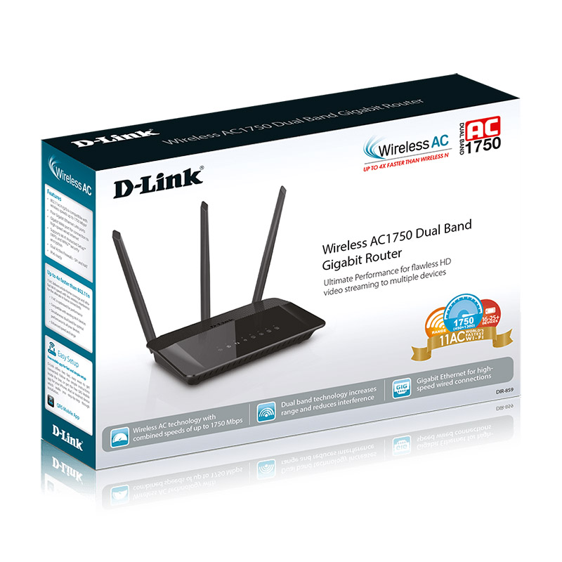 DLink DIR859 AC1750 Wifi Router