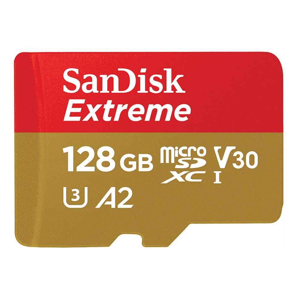 MicroSD SanDisk Extreme 128GB for Action Camera MicroSD SanDisk Extreme 128GB for Action Camera