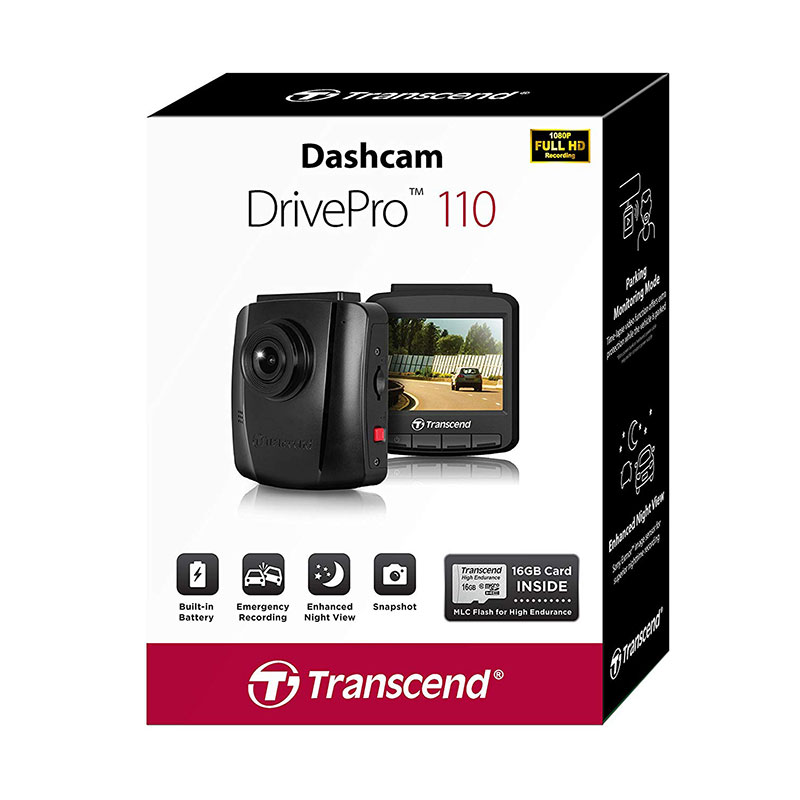 Camera hành trình xe hơi Transcend DrivePro 110