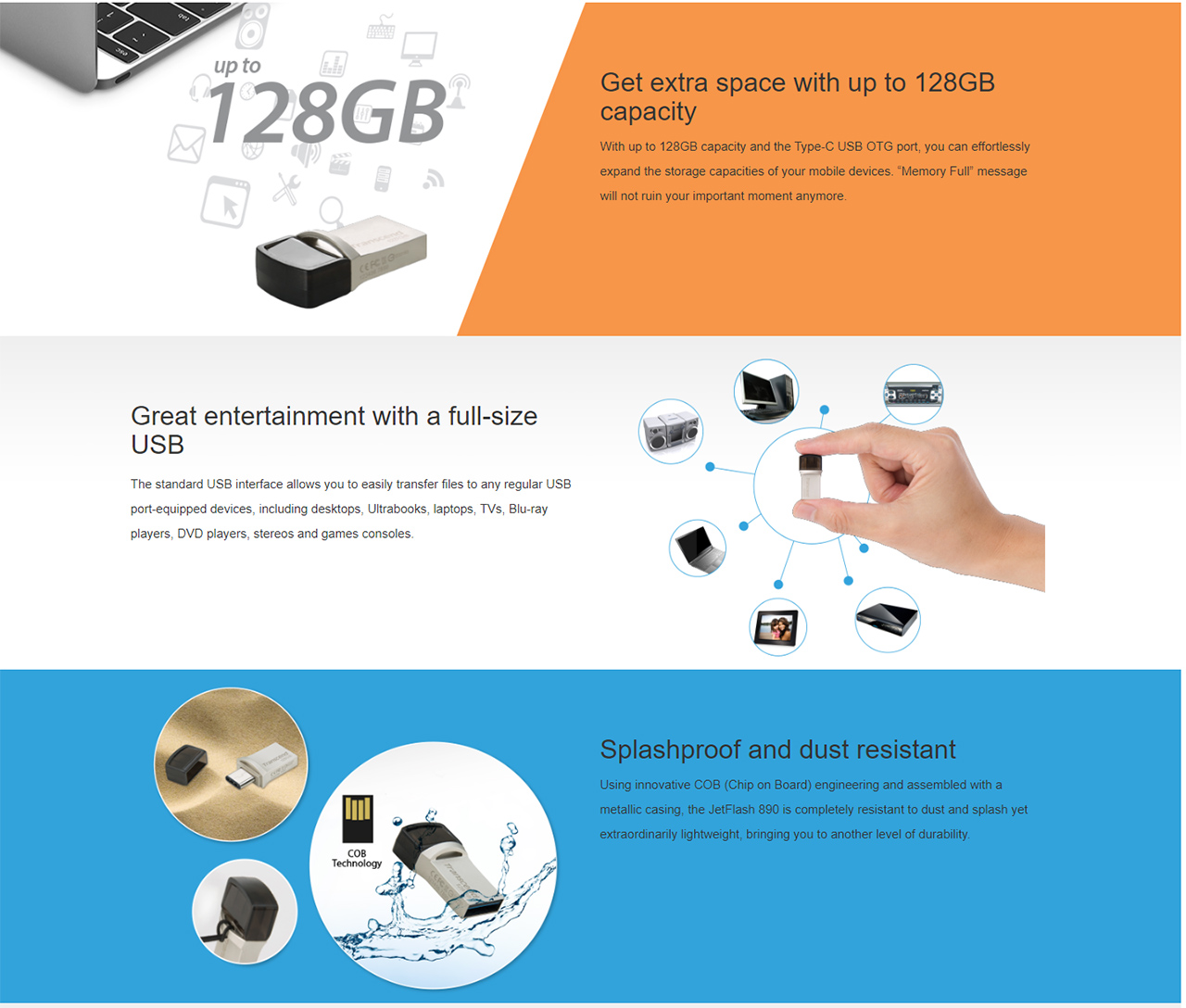 USB Transcend JetFlash 890