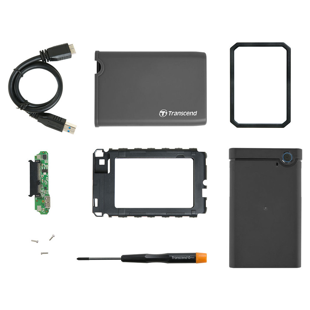 Box HDD Transcend StoreJet 25CK3